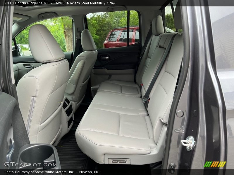 Rear Seat of 2018 Ridgeline RTL-E AWD
