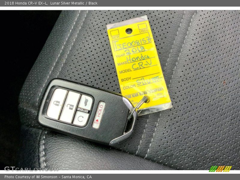 Keys of 2018 CR-V EX-L