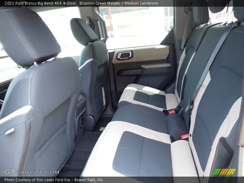 Rear Seat of 2023 Bronco Big Bend 4X4 4-Door