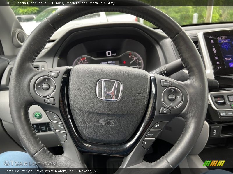  2018 Ridgeline RTL-E AWD Steering Wheel