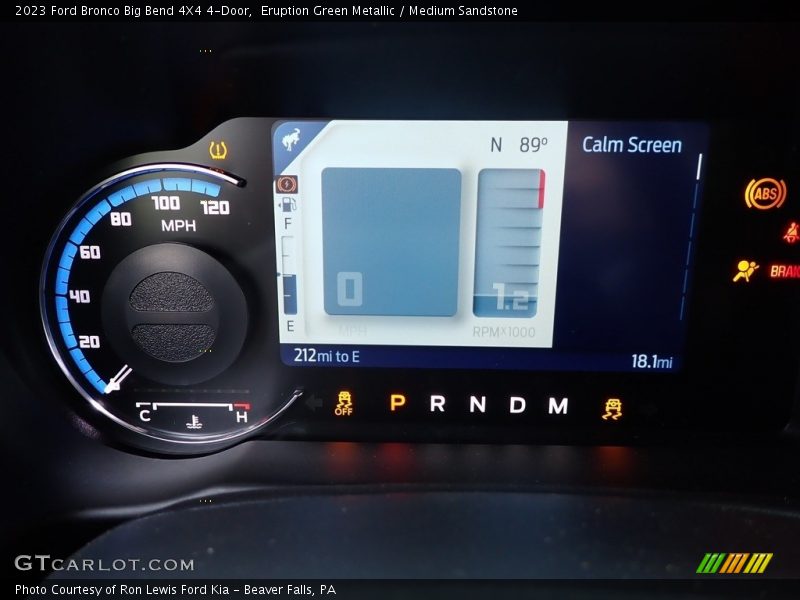  2023 Bronco Big Bend 4X4 4-Door Big Bend 4X4 4-Door Gauges