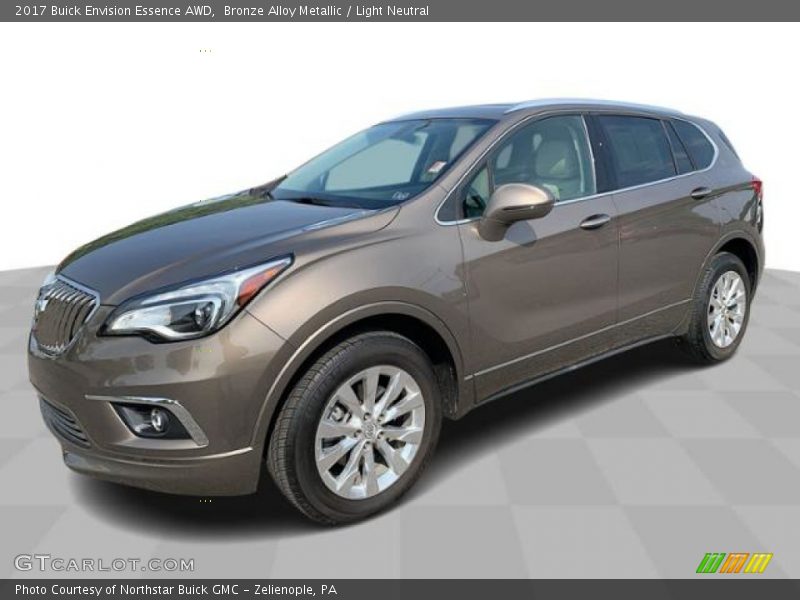 Bronze Alloy Metallic / Light Neutral 2017 Buick Envision Essence AWD