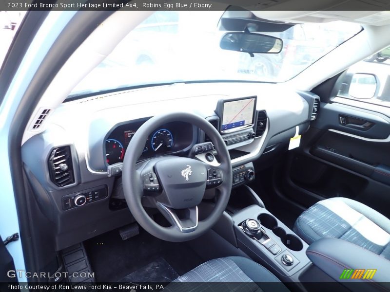 Robins Egg Blue / Ebony 2023 Ford Bronco Sport Heritage Limited 4x4