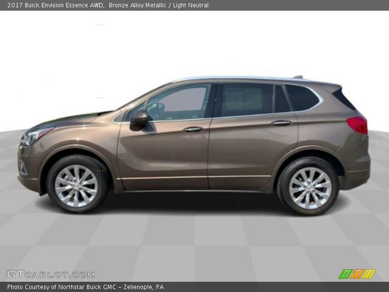 Bronze Alloy Metallic / Light Neutral 2017 Buick Envision Essence AWD