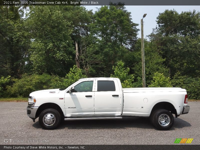 Bright White / Black 2021 Ram 3500 Tradesman Crew Cab 4x4