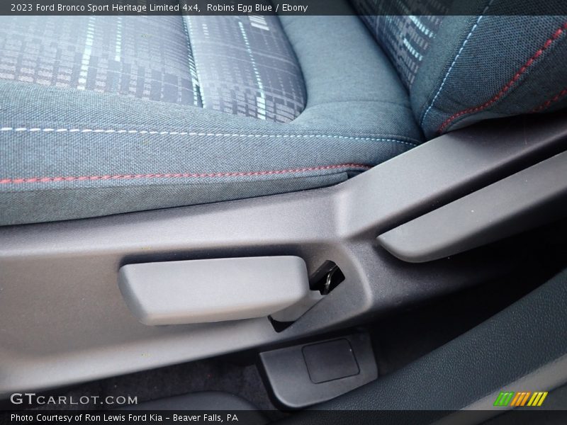 Robins Egg Blue / Ebony 2023 Ford Bronco Sport Heritage Limited 4x4