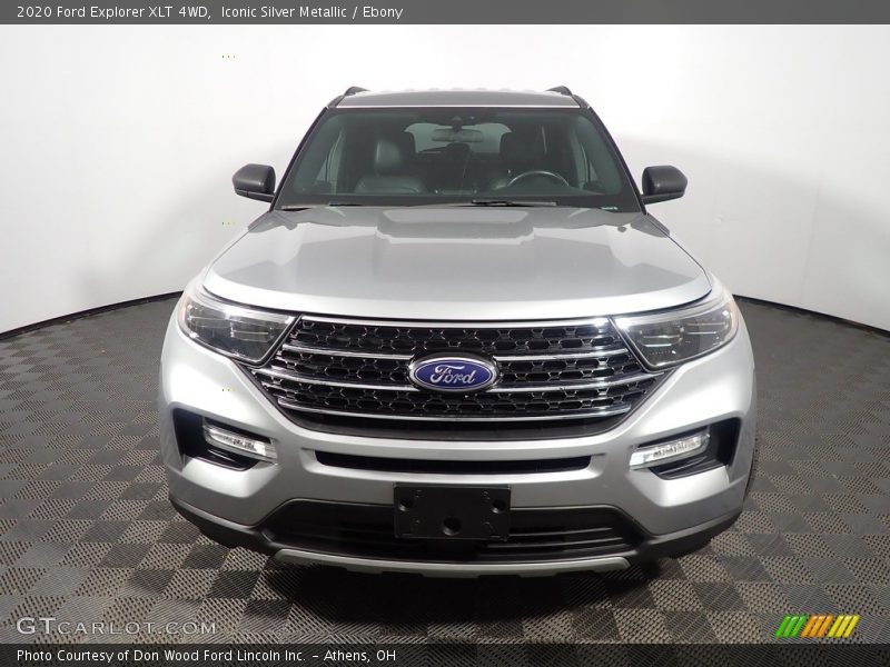 Iconic Silver Metallic / Ebony 2020 Ford Explorer XLT 4WD