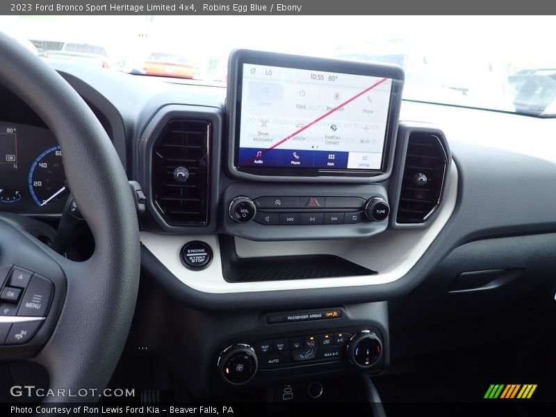 Robins Egg Blue / Ebony 2023 Ford Bronco Sport Heritage Limited 4x4