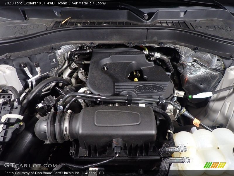 Iconic Silver Metallic / Ebony 2020 Ford Explorer XLT 4WD