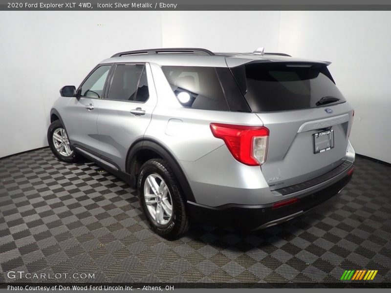 Iconic Silver Metallic / Ebony 2020 Ford Explorer XLT 4WD