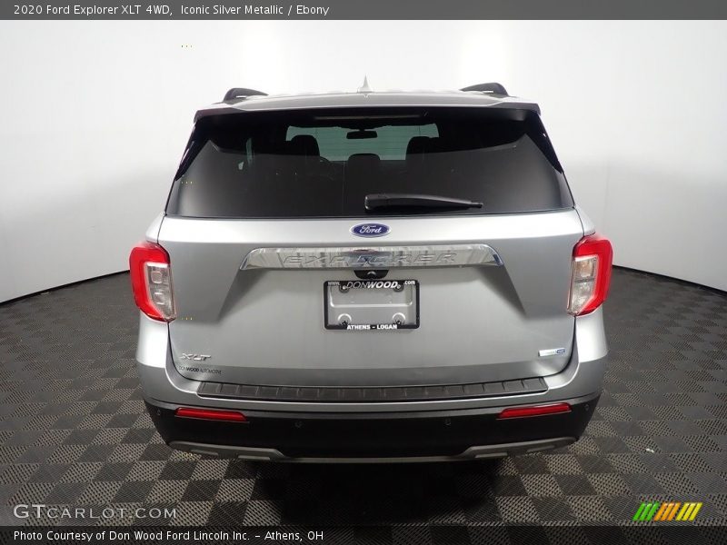 Iconic Silver Metallic / Ebony 2020 Ford Explorer XLT 4WD