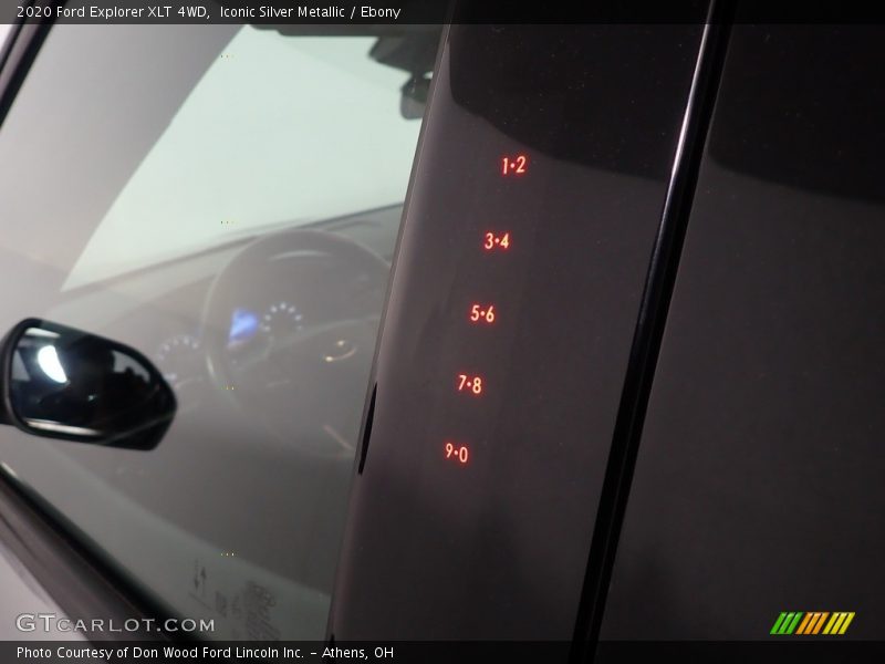 Iconic Silver Metallic / Ebony 2020 Ford Explorer XLT 4WD