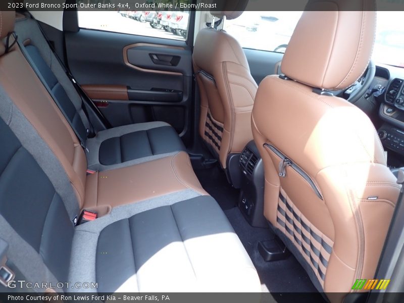 Rear Seat of 2023 Bronco Sport Outer Banks 4x4