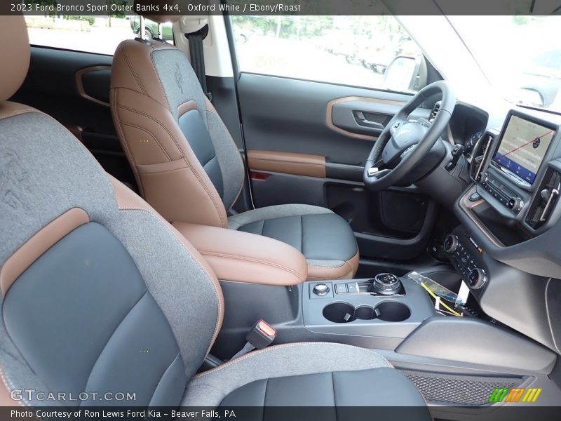 Front Seat of 2023 Bronco Sport Outer Banks 4x4
