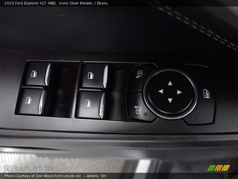 Iconic Silver Metallic / Ebony 2020 Ford Explorer XLT 4WD