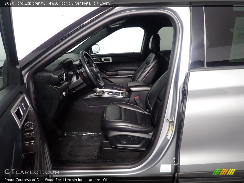 Iconic Silver Metallic / Ebony 2020 Ford Explorer XLT 4WD
