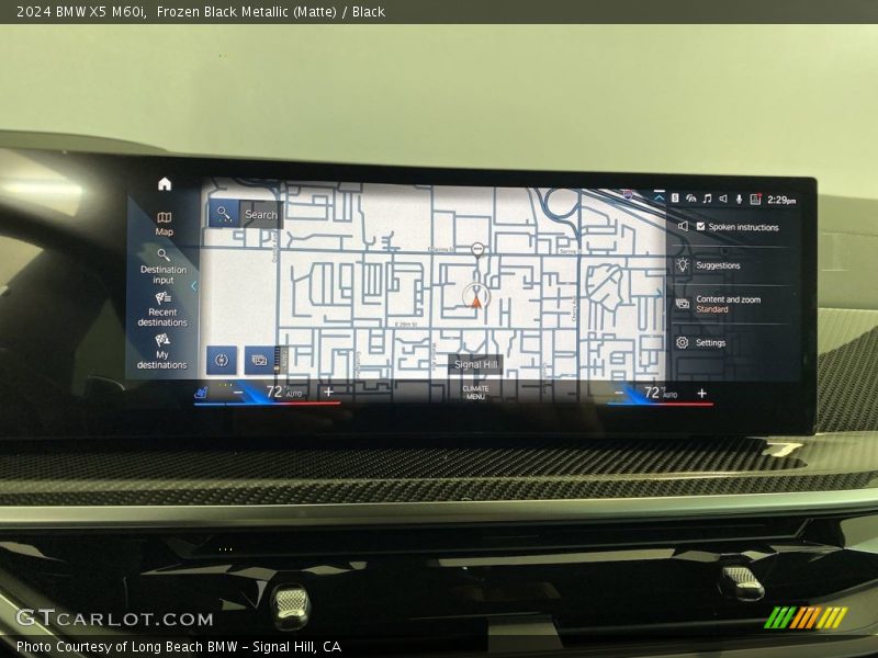 Navigation of 2024 X5 M60i