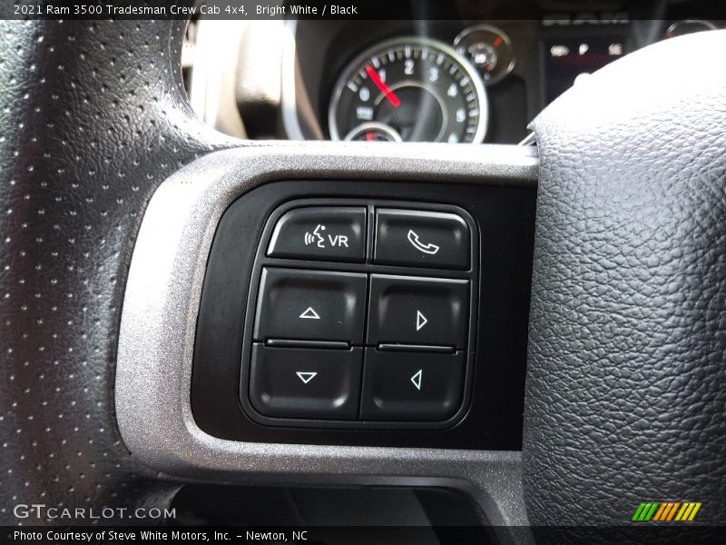 Bright White / Black 2021 Ram 3500 Tradesman Crew Cab 4x4