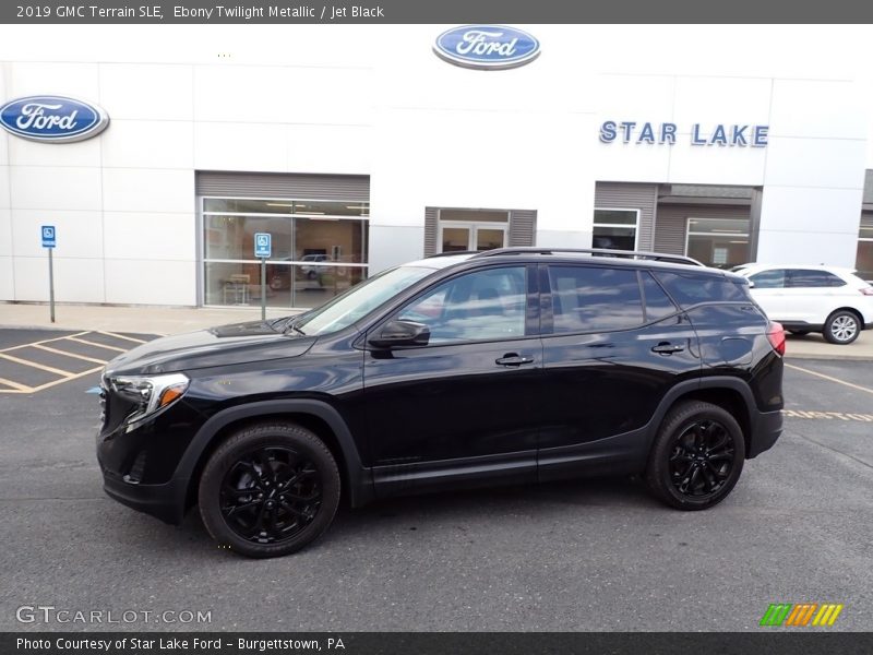 Ebony Twilight Metallic / Jet Black 2019 GMC Terrain SLE
