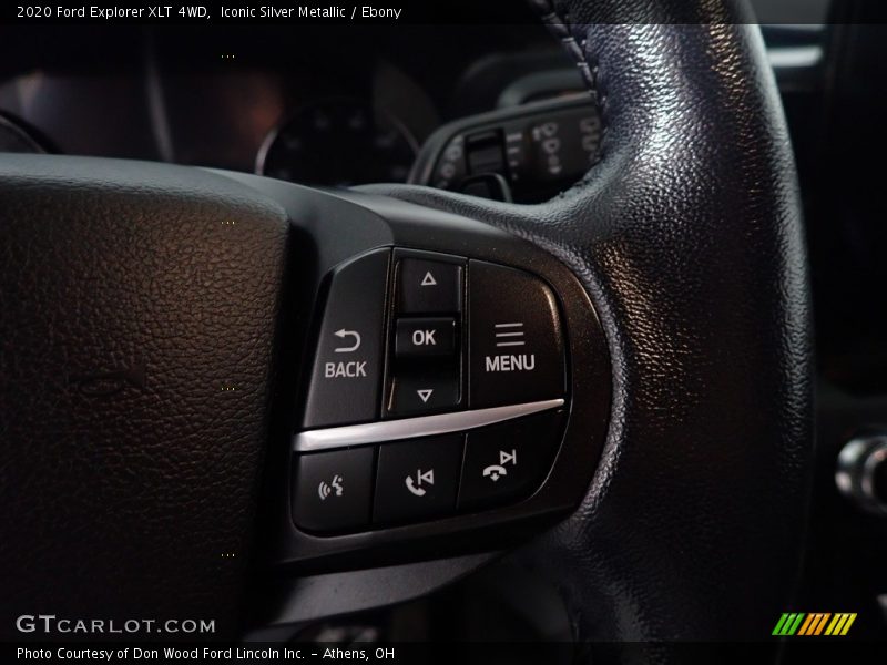 Iconic Silver Metallic / Ebony 2020 Ford Explorer XLT 4WD