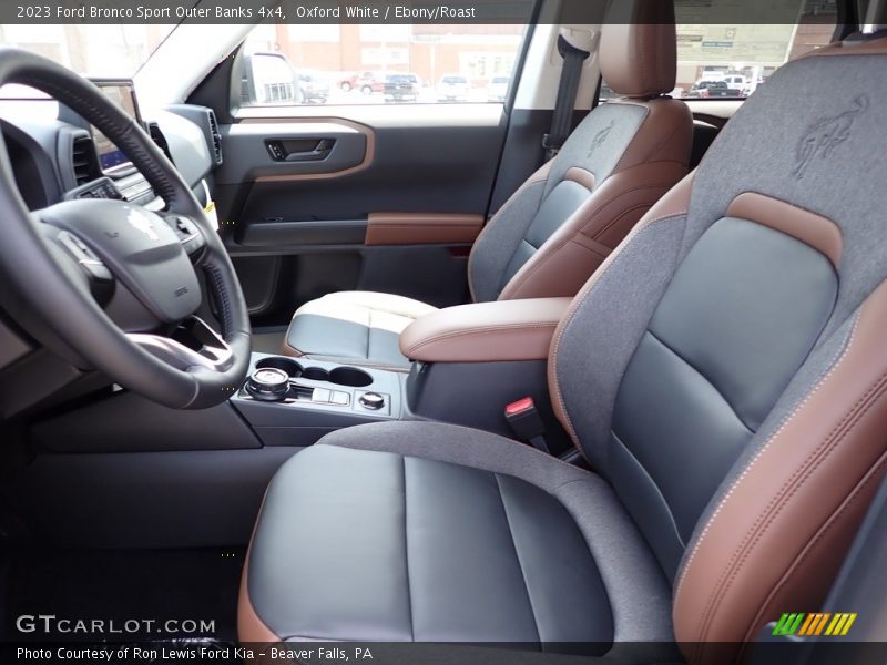 Front Seat of 2023 Bronco Sport Outer Banks 4x4