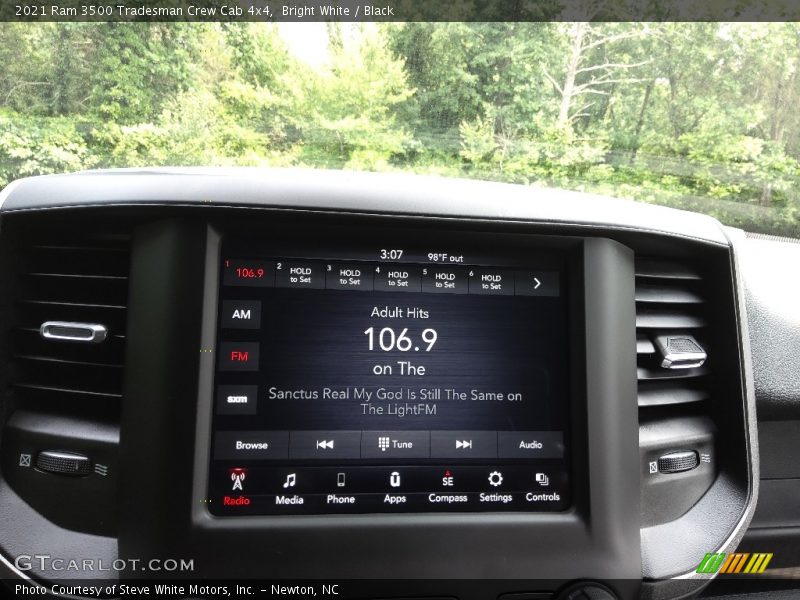 Bright White / Black 2021 Ram 3500 Tradesman Crew Cab 4x4