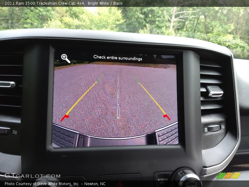 Bright White / Black 2021 Ram 3500 Tradesman Crew Cab 4x4