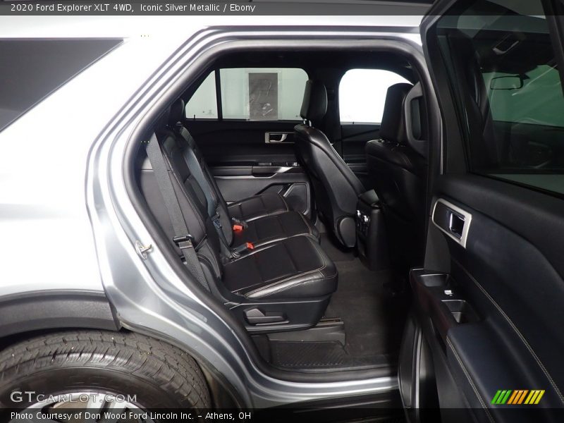 Iconic Silver Metallic / Ebony 2020 Ford Explorer XLT 4WD