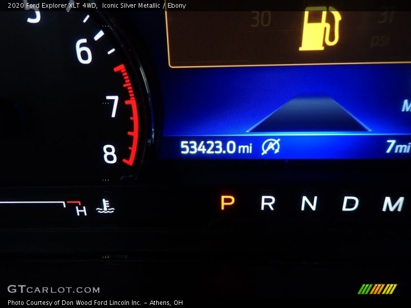 Iconic Silver Metallic / Ebony 2020 Ford Explorer XLT 4WD