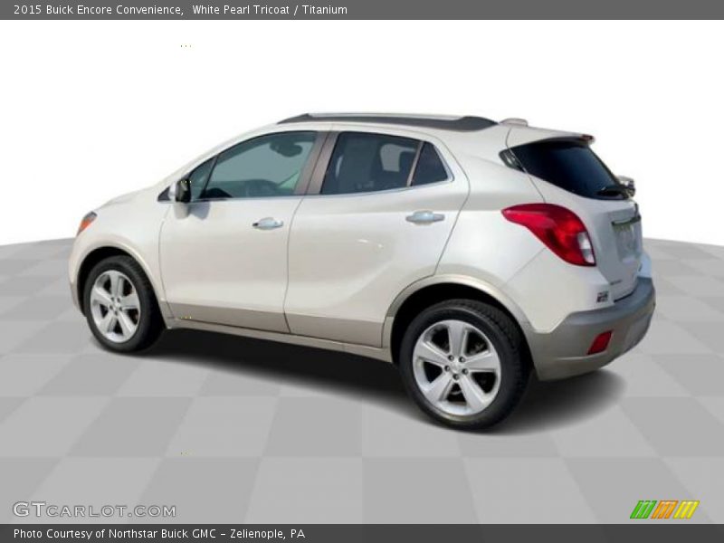 White Pearl Tricoat / Titanium 2015 Buick Encore Convenience