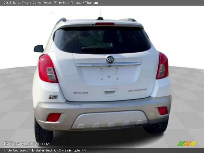 White Pearl Tricoat / Titanium 2015 Buick Encore Convenience