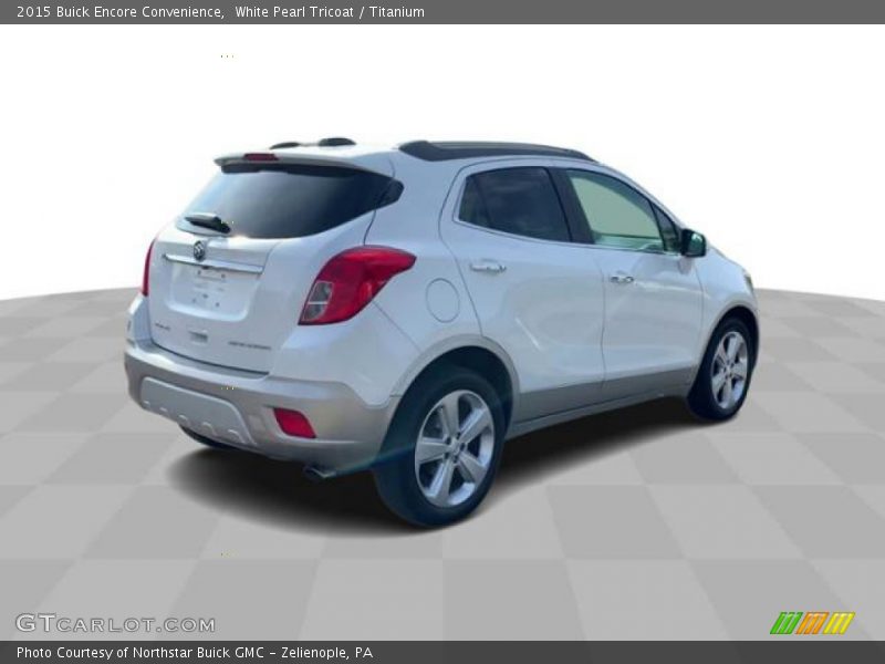 White Pearl Tricoat / Titanium 2015 Buick Encore Convenience