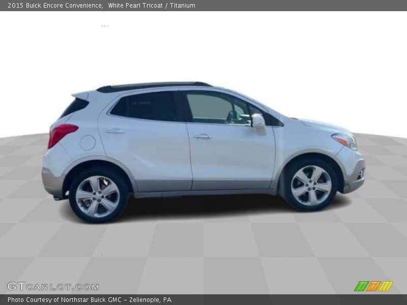 White Pearl Tricoat / Titanium 2015 Buick Encore Convenience