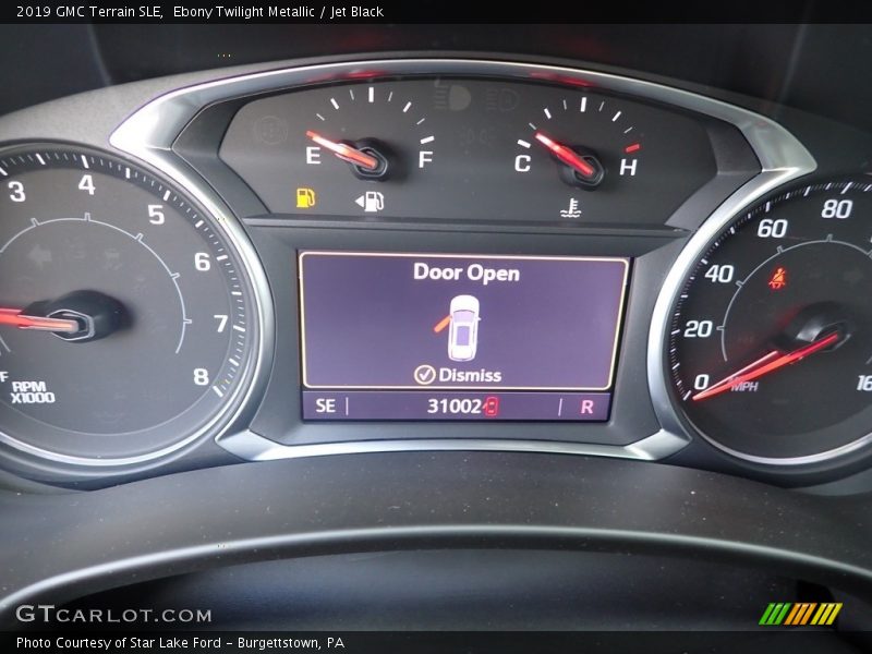 Ebony Twilight Metallic / Jet Black 2019 GMC Terrain SLE