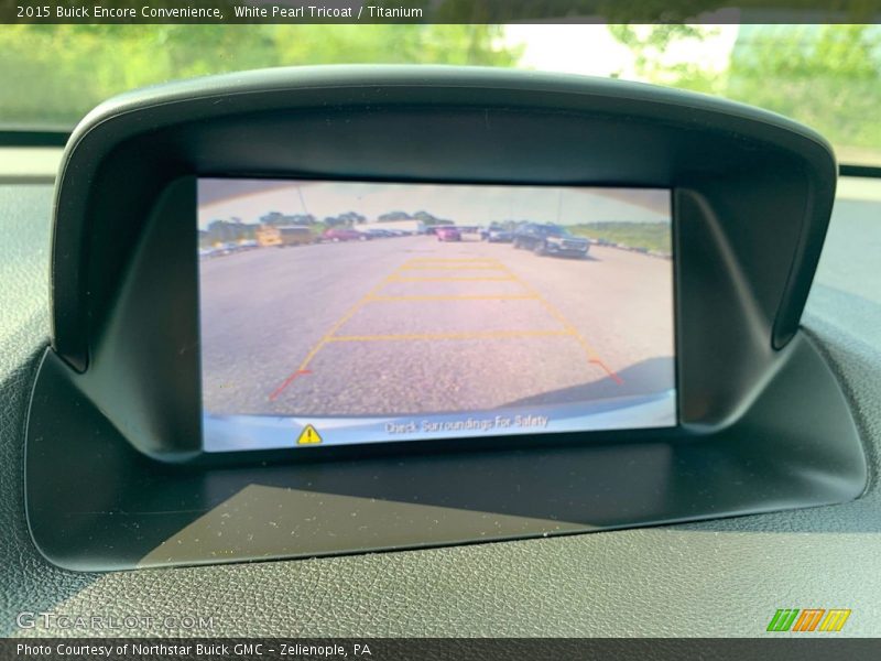White Pearl Tricoat / Titanium 2015 Buick Encore Convenience
