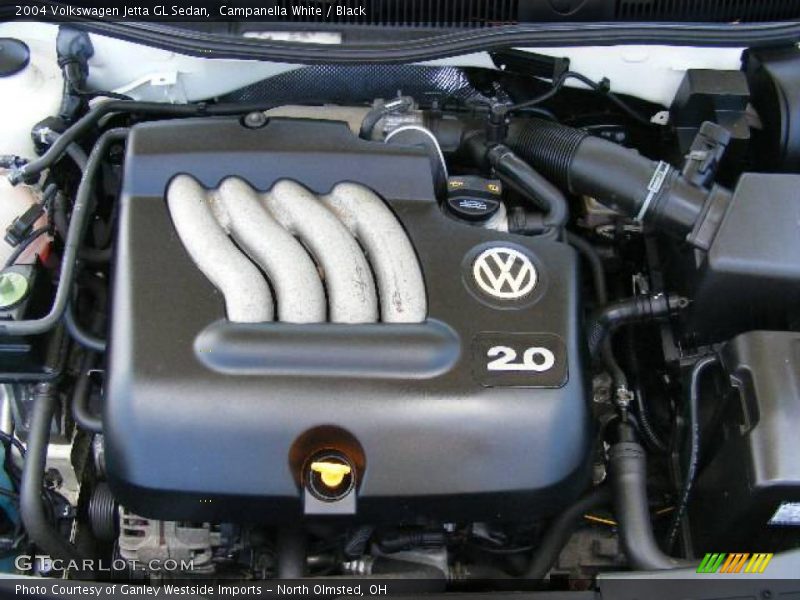 Campanella White / Black 2004 Volkswagen Jetta GL Sedan