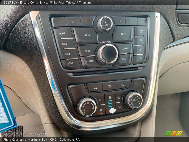 White Pearl Tricoat / Titanium 2015 Buick Encore Convenience