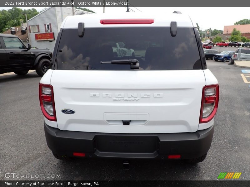 Oxford White / Ebony/Roast 2023 Ford Bronco Sport Badlands 4x4