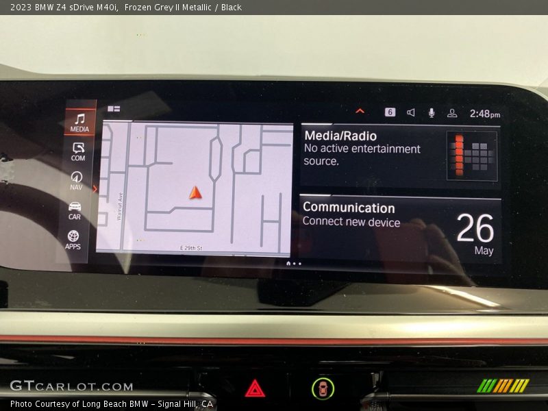 Navigation of 2023 Z4 sDrive M40i