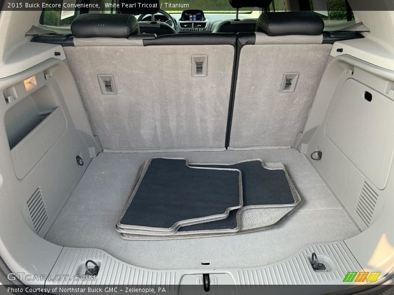 White Pearl Tricoat / Titanium 2015 Buick Encore Convenience