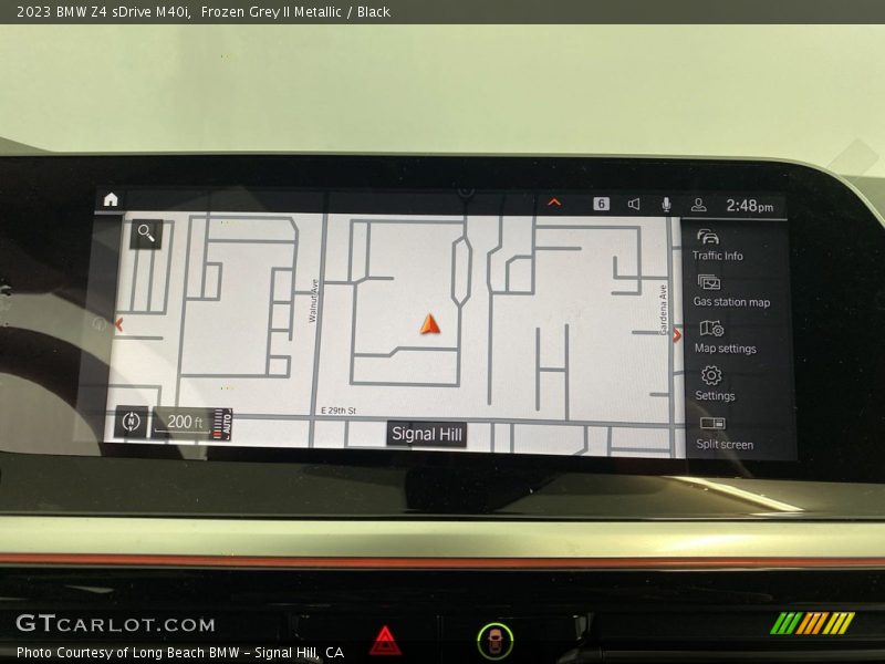 Navigation of 2023 Z4 sDrive M40i