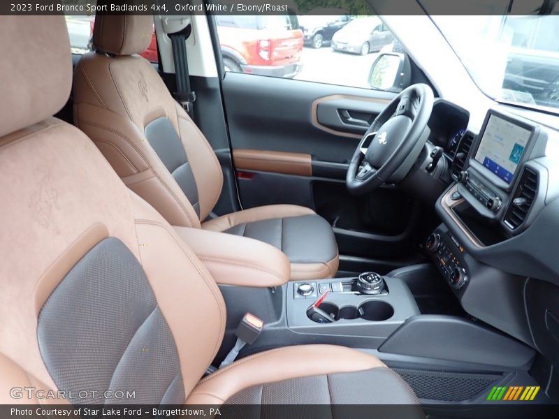 Oxford White / Ebony/Roast 2023 Ford Bronco Sport Badlands 4x4