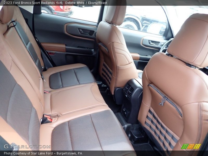 Oxford White / Ebony/Roast 2023 Ford Bronco Sport Badlands 4x4
