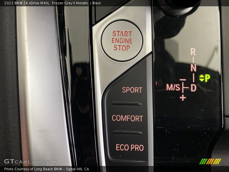 Controls of 2023 Z4 sDrive M40i