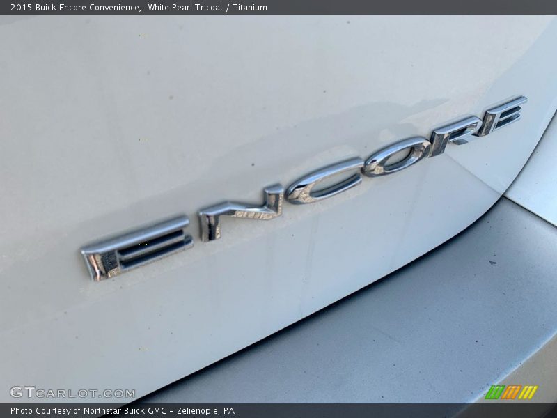 White Pearl Tricoat / Titanium 2015 Buick Encore Convenience