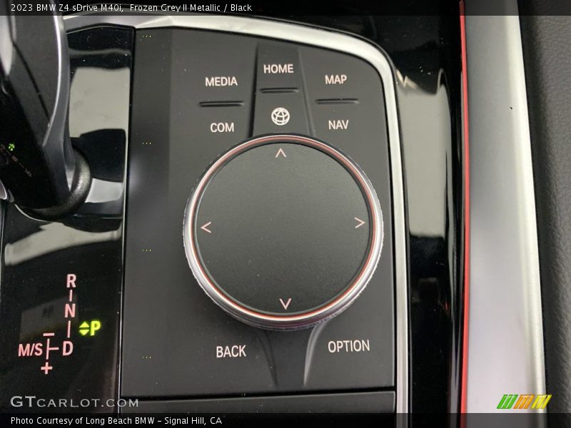 Controls of 2023 Z4 sDrive M40i