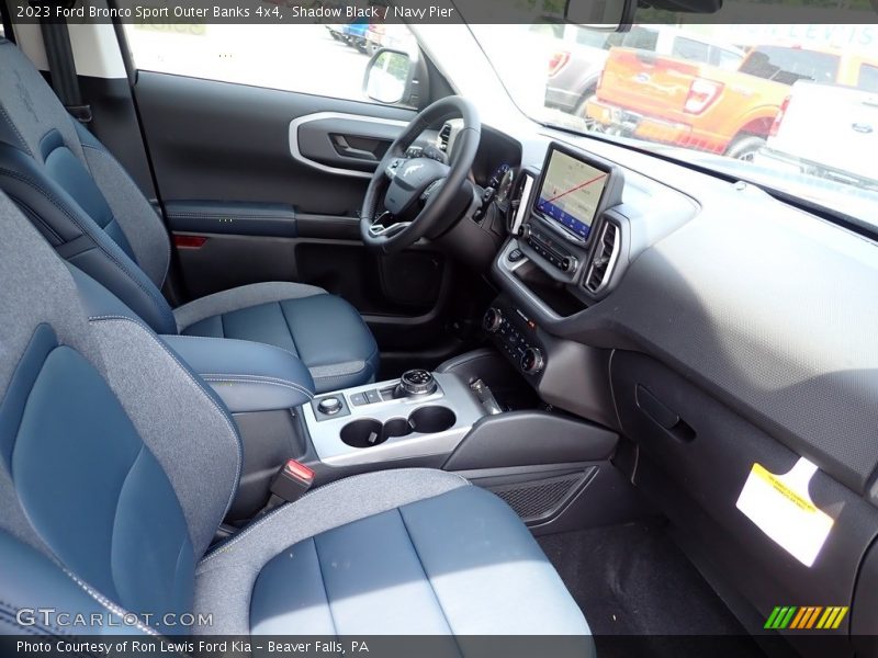 Front Seat of 2023 Bronco Sport Outer Banks 4x4