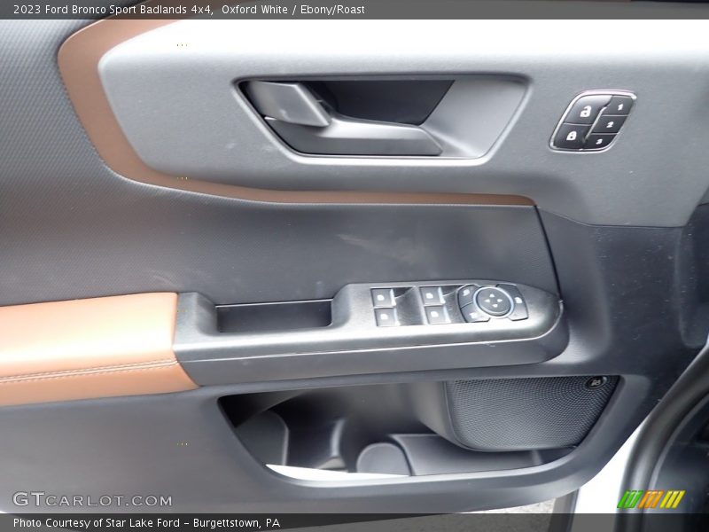 Oxford White / Ebony/Roast 2023 Ford Bronco Sport Badlands 4x4