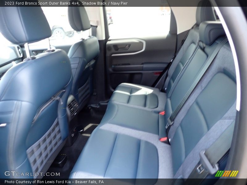 Rear Seat of 2023 Bronco Sport Outer Banks 4x4