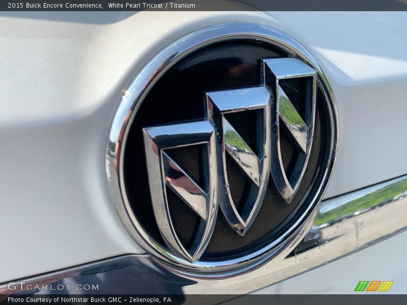 White Pearl Tricoat / Titanium 2015 Buick Encore Convenience